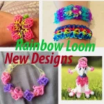 rainbow loom new designs android application logo